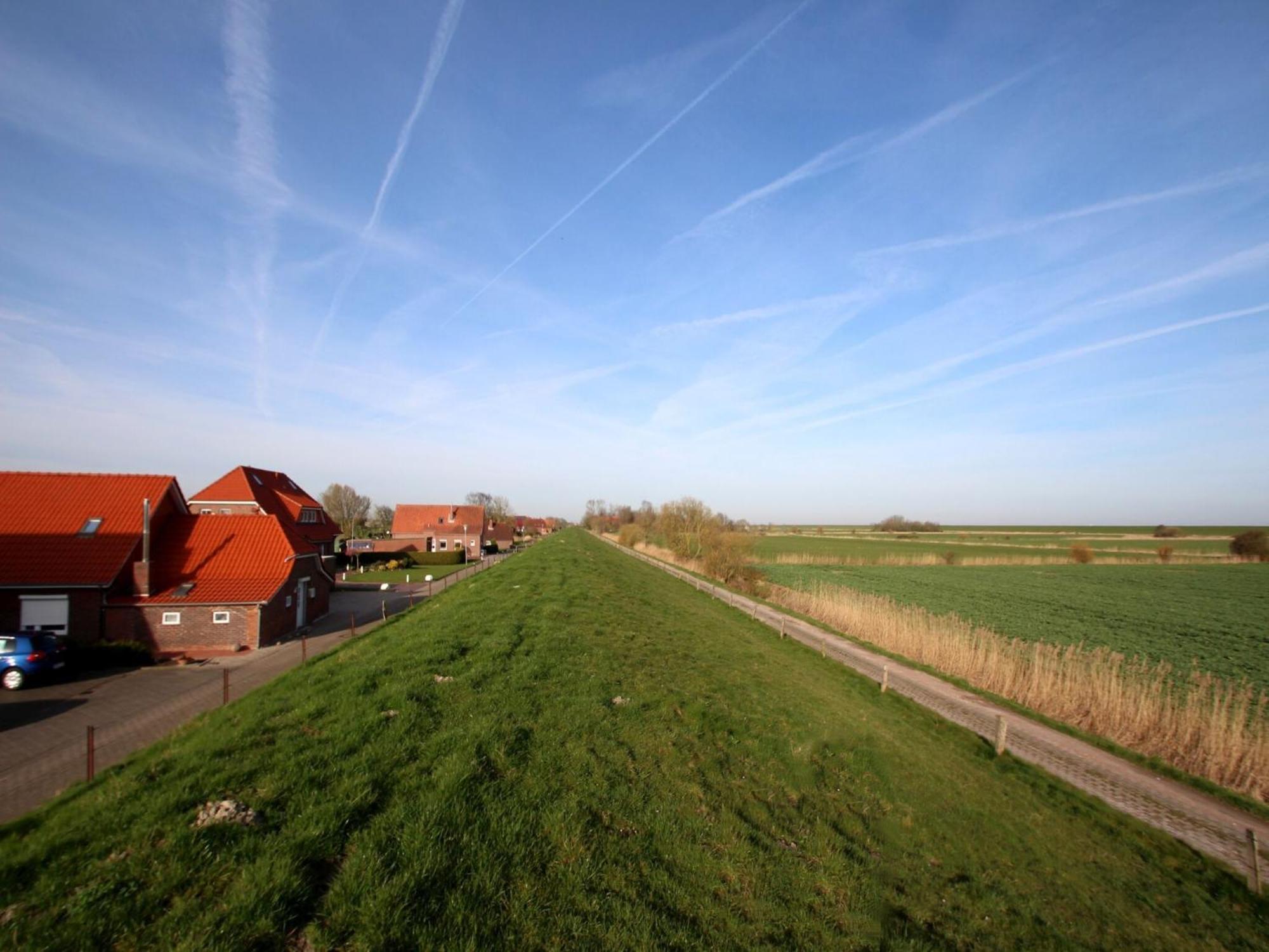 Spacious Apartments With Private Terrace Near The North Sea Dike Neßmersiel エクステリア 写真